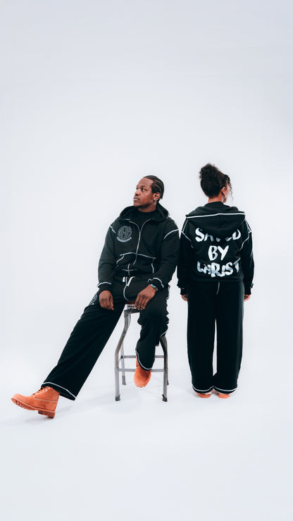 "Saved by Christ" Oversized Tracksuit
