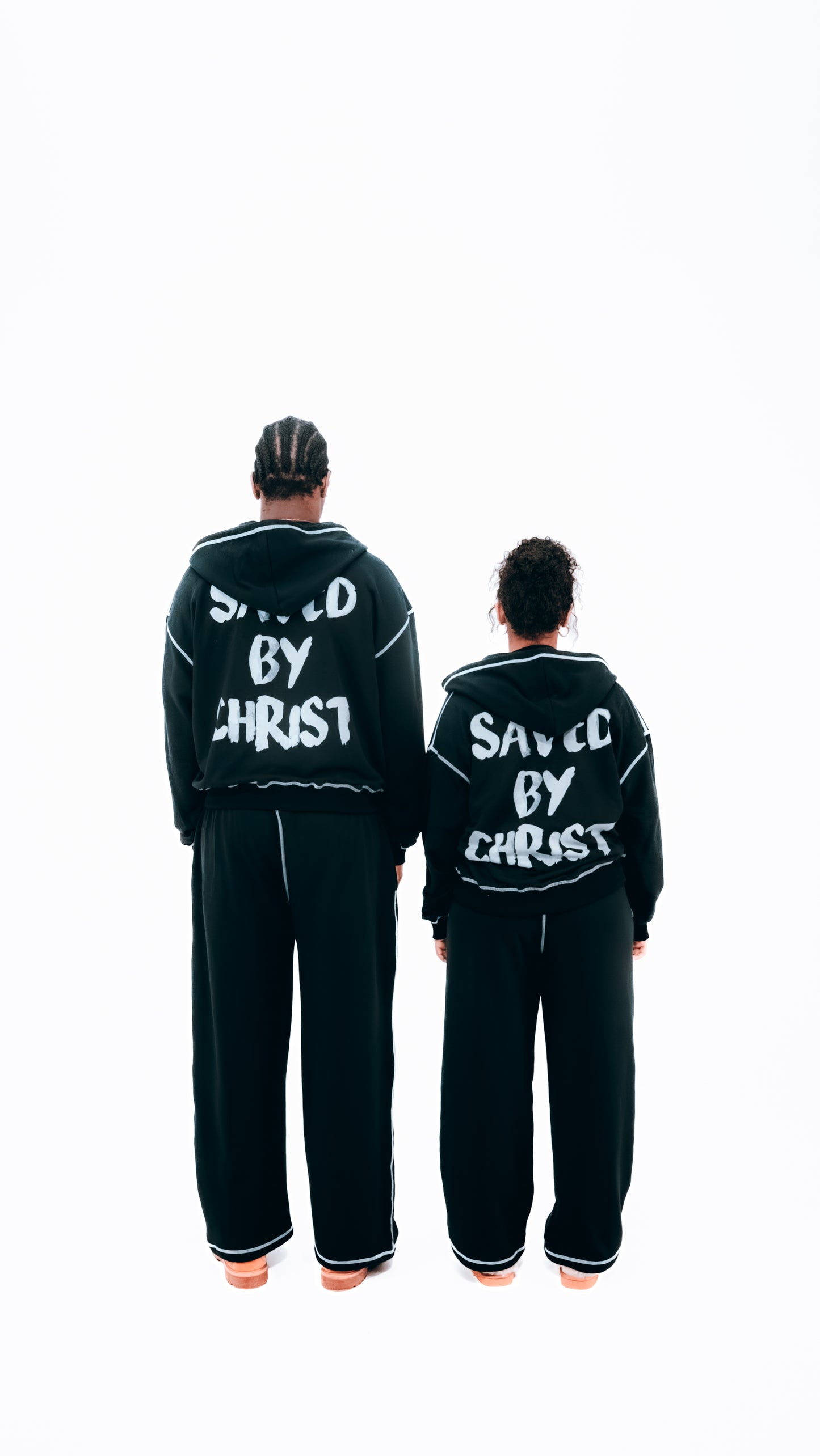 "Saved by Christ" Oversized Tracksuit