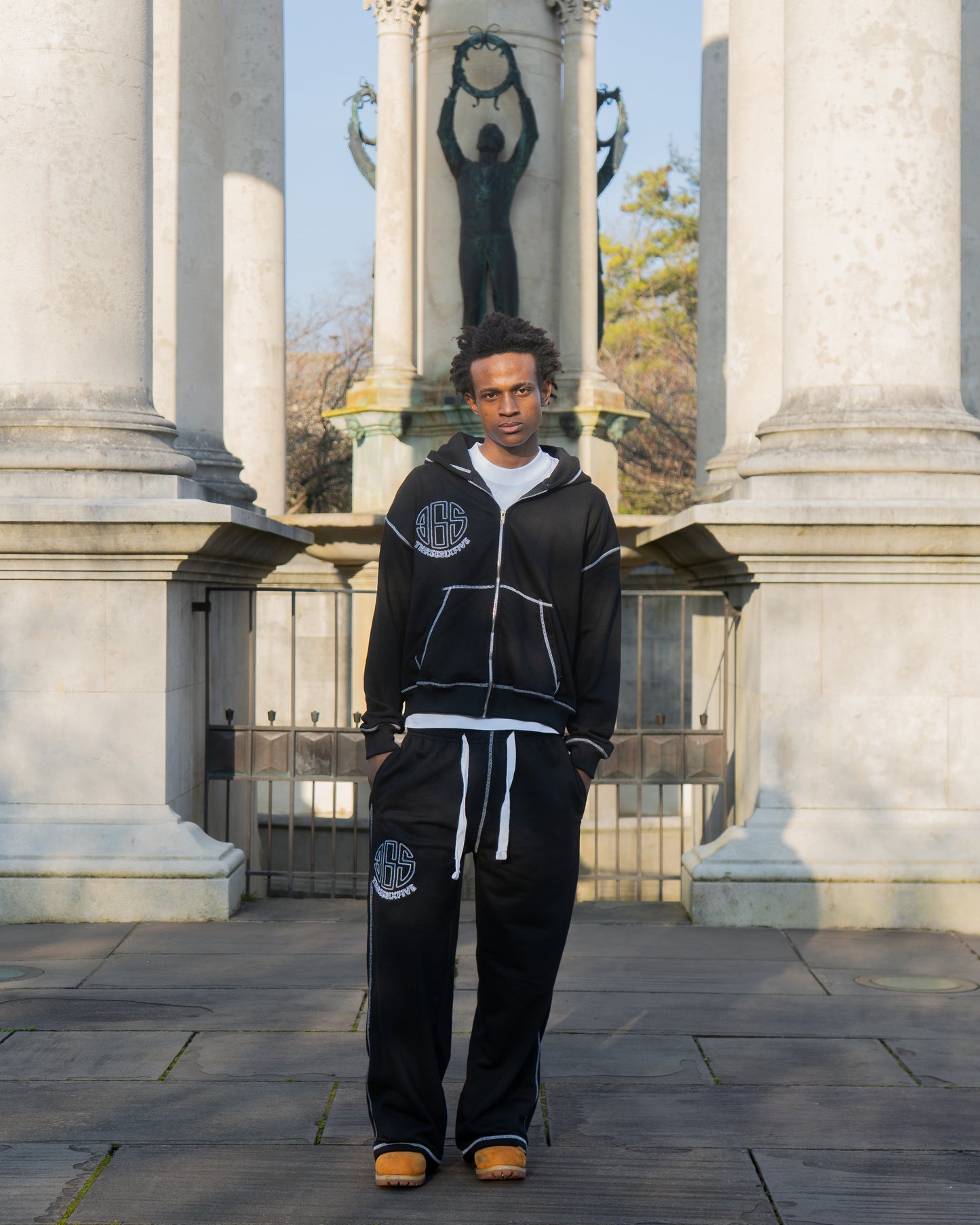 "Saved by Christ" Oversized Tracksuit